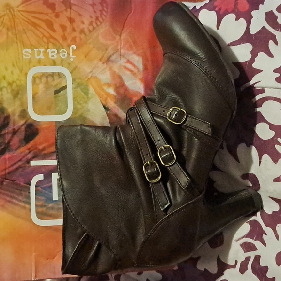 glo jeans jute womens brown boot - Picture 1 of 1